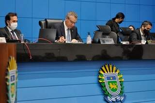 Deputado Paulo Corrêa (PSDB) durante sessão na Assembleia Legislativa (Foto: Luciana Nassar - ALMS)