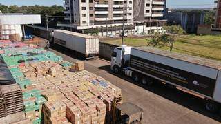 Em megaoperação, mais de 81 toneladas de cigarros apreendidos serão destruídos Em megaoperação, mais de 81 toneladas de cigarros apreendidos serão destruídos