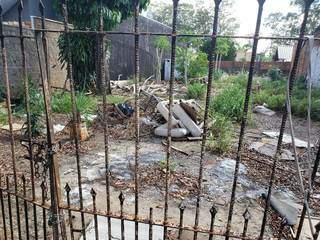 Terreno sujo denunciado por vizinhos no Jardim Paulista (Foto: Direto das Ruas)