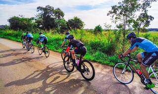 Prova de ciclismo do Bonito 21 K do ano passado (Foto: Divulgação)