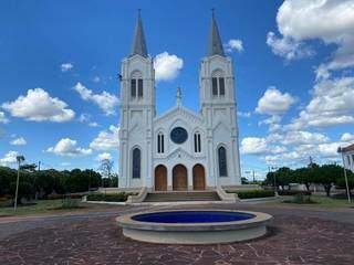 Igreja paróquia Imaculada Conceição em Aquidauana (Foto: O Pantaneiro)