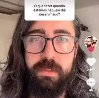 Renisson responde seus seguidores no TikTok (Foto: Reprodução/TikTok)