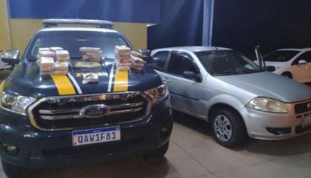 PRF apreende carga de coca&iacute;na avaliada em R$ 3,8 milh&otilde;es 
