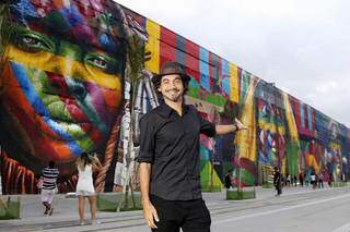 Kobra é um dos maiores muralistas do mundo e tem trabalhos em 35 países (Foto: Divulgação)