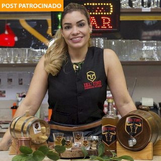 A empresária Bia Freitas Bordão orgulhosa de seus produtos, pioneiros. (Foto: DIvulgação)
