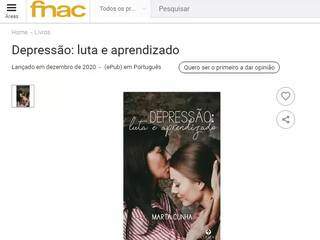 Livro está em pré-venda em site da Livraria Fnac, de Portugal. (Foto: Reprodução)