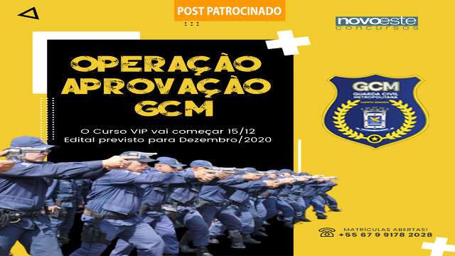 Confira os Concursos Públicos com vagas abertas em Campo Grande