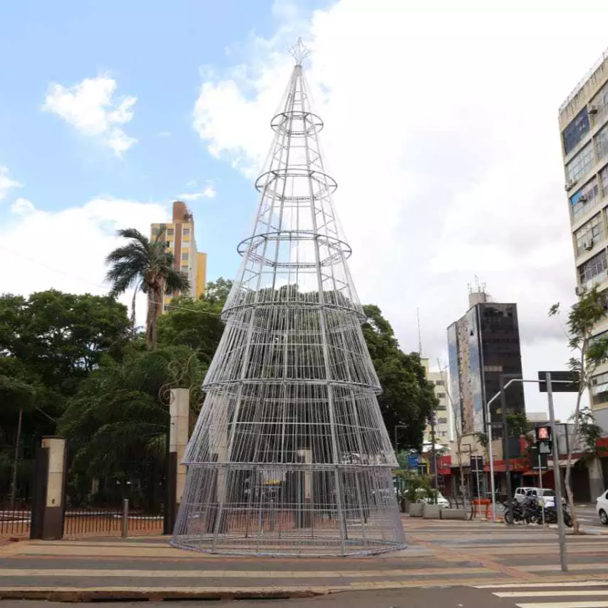 Capital entra no clima de Natal com decoração especial e atrações gratuitas  - Capital - Campo Grande News