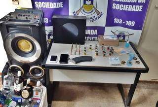 Seis s&atilde;o presos em festa que tinha de maconha a muni&ccedil;&otilde;es de fuzil