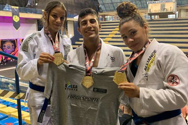 Lutadores de MS conquistam 5 medalhas de ouro no Mundial de Jiu-Jitsu