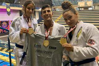 Lutadores de MS conquistam 5 medalhas de ouro no Mundial de Jiu-Jitsu