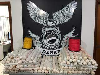 Ao investigar tr&aacute;fico, Denar acha dinamite suficiente para explodir caixa