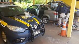 Motorista &eacute; presa com carga de pasta base avaliada em R$ 7,5 milh&otilde;es