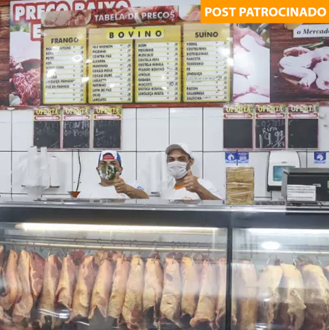 Mercado Silva leva promoção de carne fresca até você com delivery pelo WhatsApp