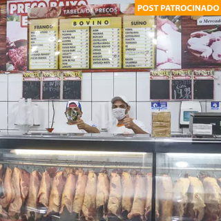 No Mercado Silva, é garantia o cliente não sentir o aumento do preço na carne – muito pelo contrário, uma oferta de promoções toda sexta-feira no açogue da loja (Foto: Paulo Francis)