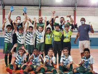 Time da Capital &eacute; campe&atilde;o em todas as categorias de torneio de futsal