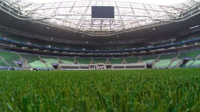 Palmeiras e Am&eacute;rica-MG entram em campo pela final da Copa Brasil 