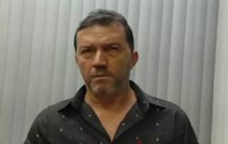 Everaldo Monteiro de Assis durante depoimento ao Gaeco, na primeira fase da Omertà. (Foto: Reprodução de vídeo) 