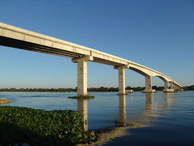 Ped&aacute;gio na ponte sobre Rio Paraguai ter&aacute; reajuste de 10% a partir de 2021