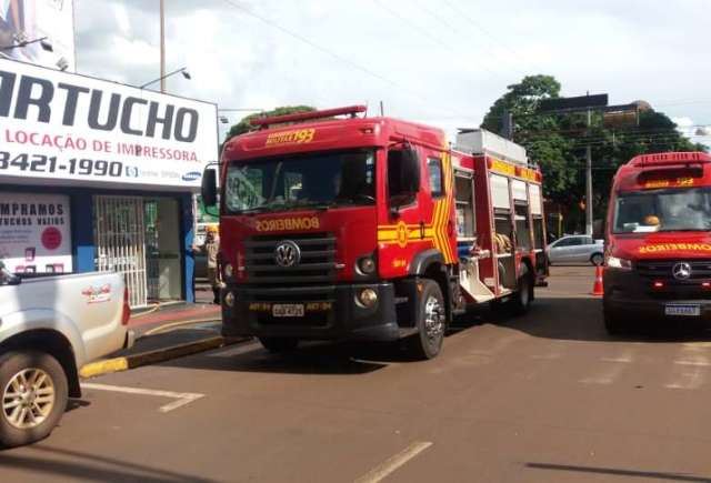 Pane em ar condicionado provoca inc&ecirc;ndio em estabelecimento comercial
