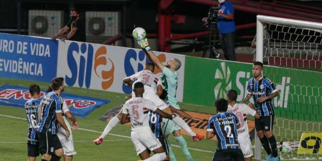 Gr&ecirc;mio segura 0 a 0, elimina o S&atilde;o Paulo e vai a mais uma final