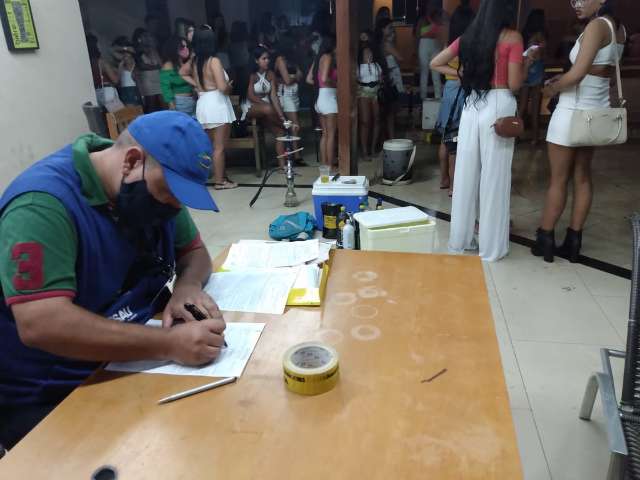 Fiscaliza&ccedil;&atilde;o encerra festa com mais de 100 pessoas durante a virada do ano