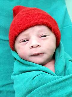 Com 3,1 kg, Joaquim Lucas &eacute; o nascer da esperan&ccedil;a em 2021 