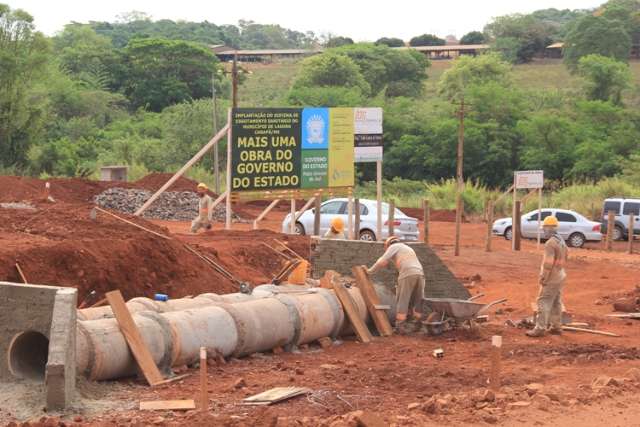  Sanesul abre concorr&ecirc;ncia para obras de esgoto no Interior