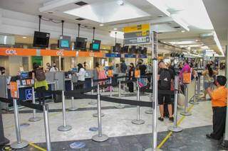 Aeroporto Internacional de Campo Grande está na lista dos empreendimentos a serem privatizados (Foto/Arquivo: Marcos Maluf)