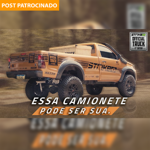 Strike Brasil sorteia uma Hilux personalizada; saiba como concorrer