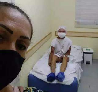 Depois do transplante, Santiago j&aacute; sonha com terer&eacute;, suco e lasanha com queijo