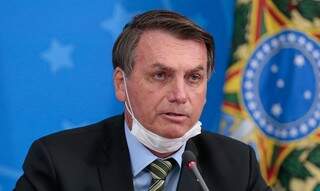 O presidente Jair Bolsonaro. que voltou voltou a falar sobre a vacina CoronaVac  hoje. (Foto: Agência Brasil)