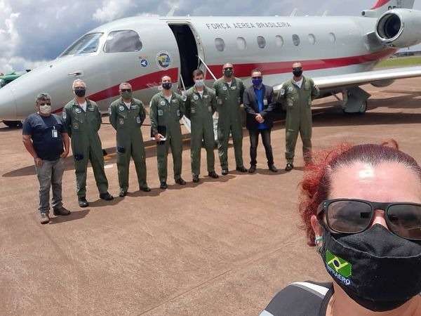 Equipe da FAB faz inspe&ccedil;&atilde;o das condi&ccedil;&otilde;es de voo em Ponta Por&atilde;