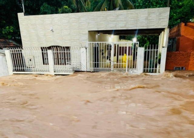 Ap&oacute;s chover em um dia o esperado para o m&ecirc;s, prefeitura decreta emerg&ecirc;ncia 
