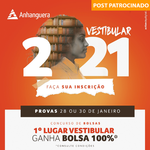 Bolsa 100% Anhanguera - Para modalidade presencial