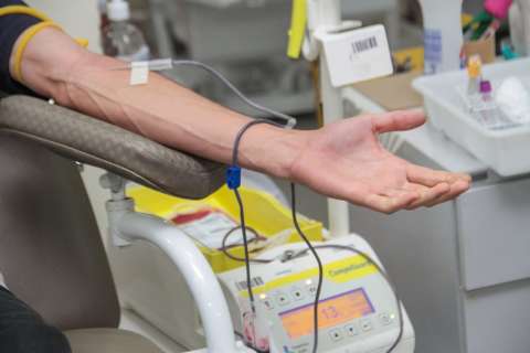 Estoque de sangue atinge 14% e Hemosul convoca doadores