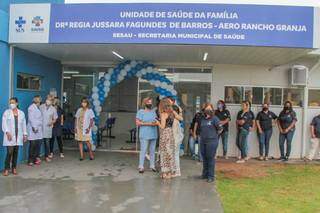 A Unidade Básica de Saúde foi inaugurada nesta sexta feira em Campo Grande. (Foto: Marcos Maluf)