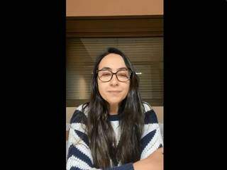 Raquel, em vídeo postado no Instagram, com as dicas finais antes do Enem (Foto/Reprodução)