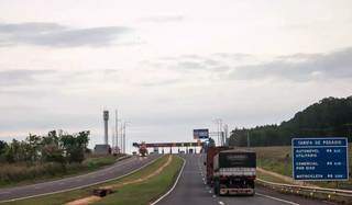 Rodovia BR-163, administrada pela CCR MS Via em Mato Grosso do Sul. (Foto: Arquivo/Campo Grande News)