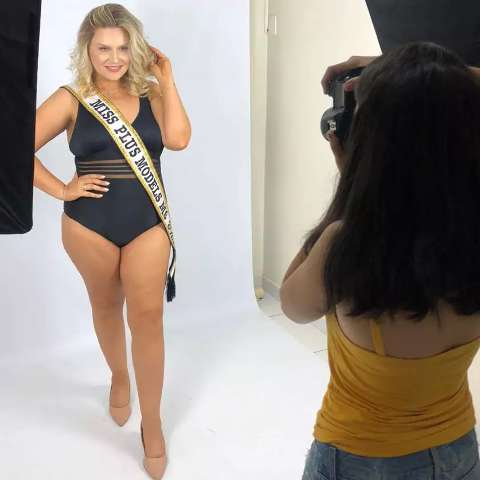 De MS, Mariane vai concorrer ao Miss Universo com orgulho de ser gorda