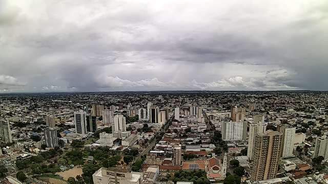 Chuva de 11 mm mant&eacute;m temperatura amena e na casa dos 26&deg;C em Campo Grande