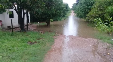 Nível do Rio Miranda volta a subir e seis famílias são desalojadas 