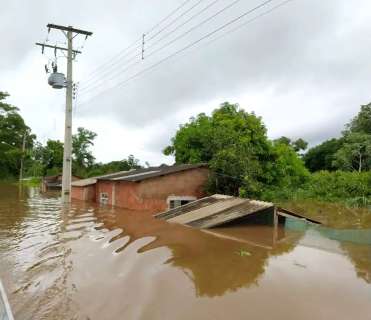 Inédito: cidade de MS registra 523 milímetros de chuva em menos de 1 mês