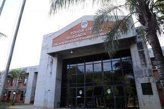 Prédio da DGPC, onde fica o Departamento de Inteligência, que rebateu declaração de sindicalista ao Campo Grande News. (Foto: Arquivo/Campo Grande News)