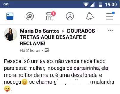 Mulher ganha direito de saber detalhes de conta que a difamou em rede social