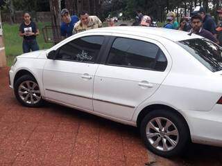 Homem &eacute; executado com mais de dez tiros na fronteira