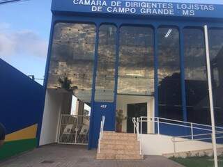 Fachada da CDL, em Campo Grande (Foto: Divulgação/CDL)