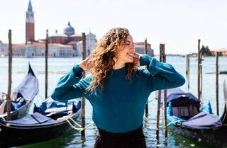 Júlia mora em Veneza há 10 anos e fala tudo sobre o lugar (Foto: Ana Laura Carciofi)