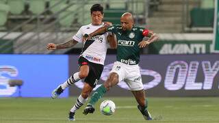 Jogando em casa, Palmeiras empata com o Vasco em 1 a 1