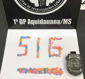 Traficante &eacute; preso com 90 comprimidos de ecstasy enviados pelos Correios 